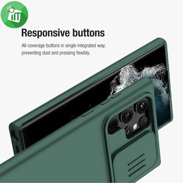 Nillkin CamShield Silky Magnetic Silicone Case Samsung Galaxy S22 Ultra