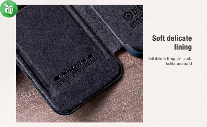 Nillkin Qin Pro Plain Leather + Cloth case for Samsung Galaxy A53 5G