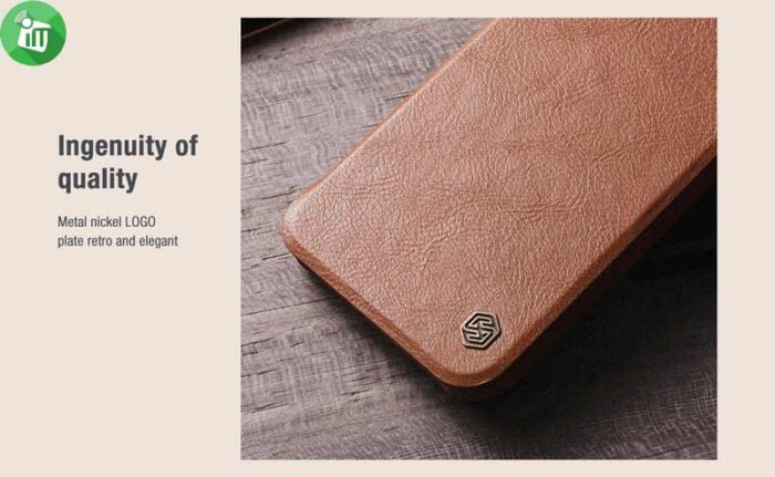Nillkin Qin Pro Plain Leather + Cloth case for Samsung Galaxy A73 5G