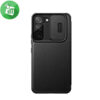 Nillkin Qin Pro Plain Leather + Cloth case for Samsung Galaxy S22