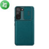 Nillkin Qin Pro Plain Leather + Cloth case for Samsung Galaxy S22