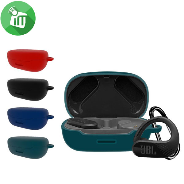 Pod Pocket Silicone Cover For JBL Endurance Peak II with Keychain