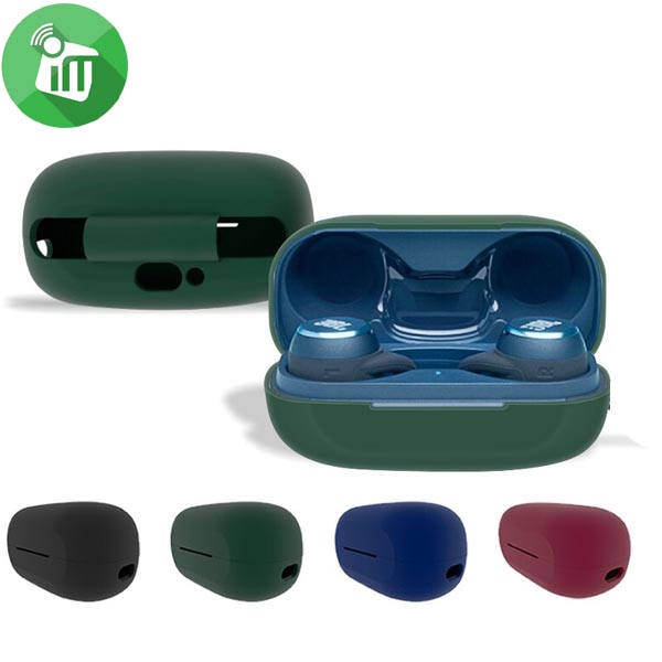Pod Pocket Silicone Cover For JBL Reflect Mini NC with Keychain