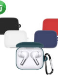 Pod Pocket Silicone Cover For OnePlus Buds Pro with Keychain