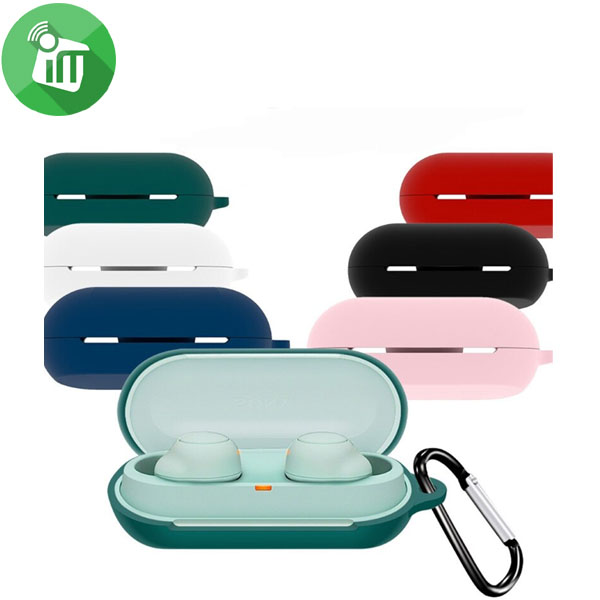 Pod Pocket Silicone Cover For Sony WF-C500 With Keychain