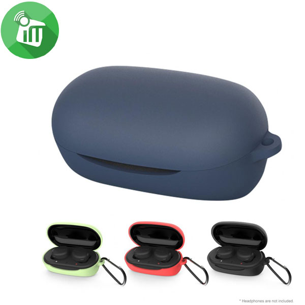 Pod Pocket Silicone Cover For Sony WF-XB700 with Keychain