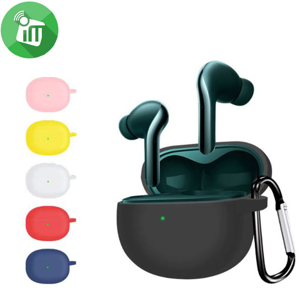 Pod Pocket Silicone Cover For Xiaomi Headphones 3 Pro (M2103E1) with Keychain