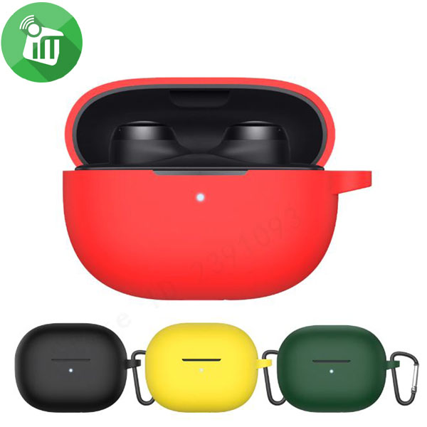 Pod Pocket Silicone Cover For Xiaomi Redmi Buds 3 Youth Edition with Keychain