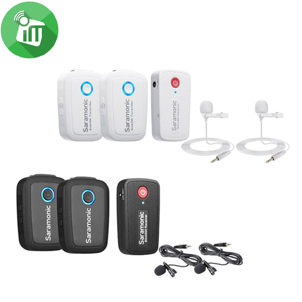 Saramonic Blink500 B2 (TX+TX+RX) Wireless Microphone System