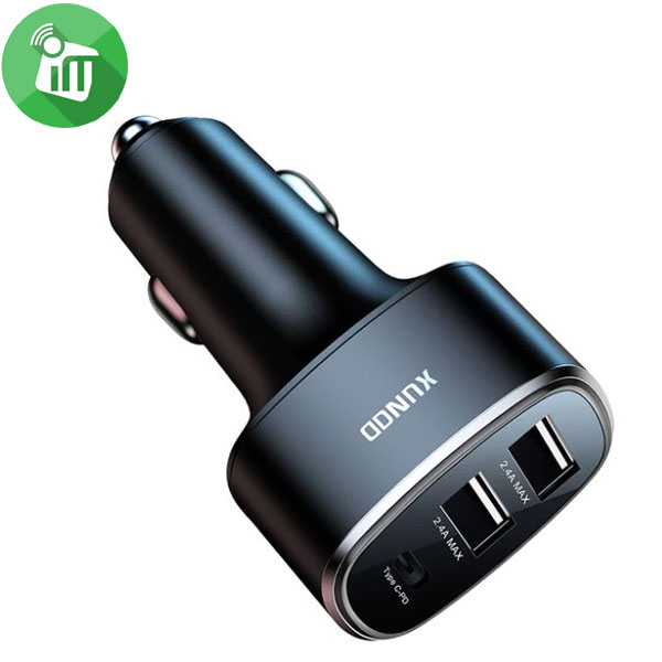 Xundd 45W PD + 2 USB Smart Car Charger