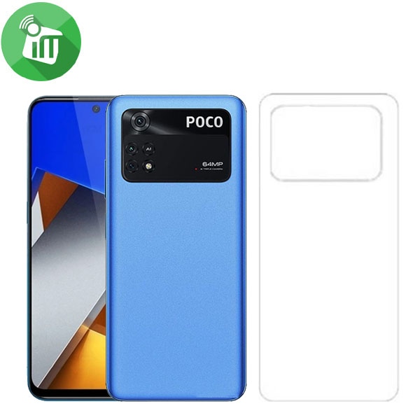 iScreen TPU Auto-Repair Hydrogel Back Screen Protector For Xiaomi Poco M4 Pro