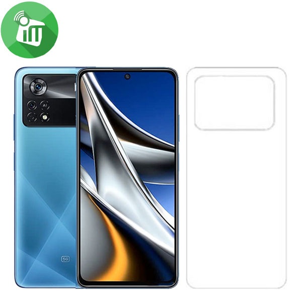 iScreen TPU Auto-Repair Hydrogel Back Screen Protector For Xiaomi Poco X4 Pro 5G