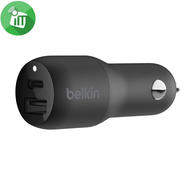 Belkin BOOST CHARGE 32W USB-C PD + USB-A Car Charger