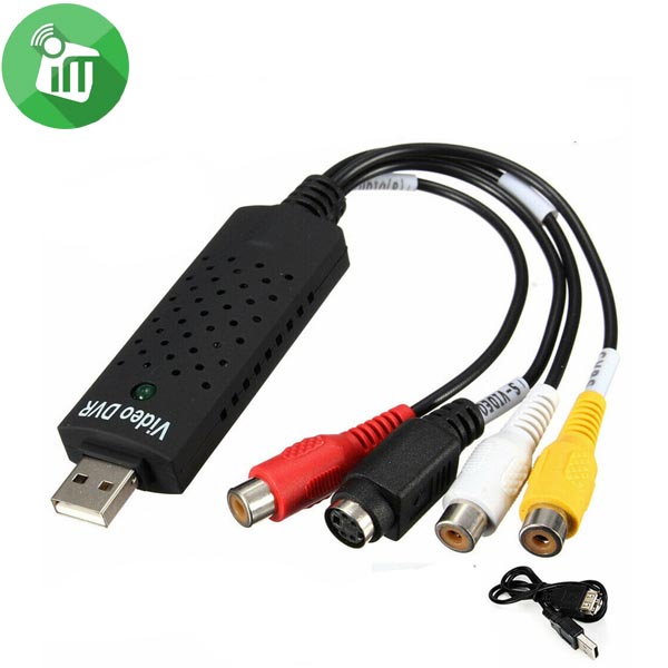 EasyCap USB 2.0 Video Capture to AV RCA Video/S-Video