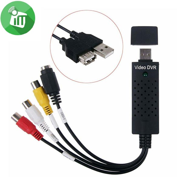 EasyCap USB 2.0 Video Capture to AV RCA Video/S-Video