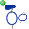 Mobile Phone Strap Hanging Silicone Ring Anti-Lost  سوار موبايل بدلاية وحلقة تعليق، سوار معصم من السيليكون الناعم لحماية الموبايل من الضياع