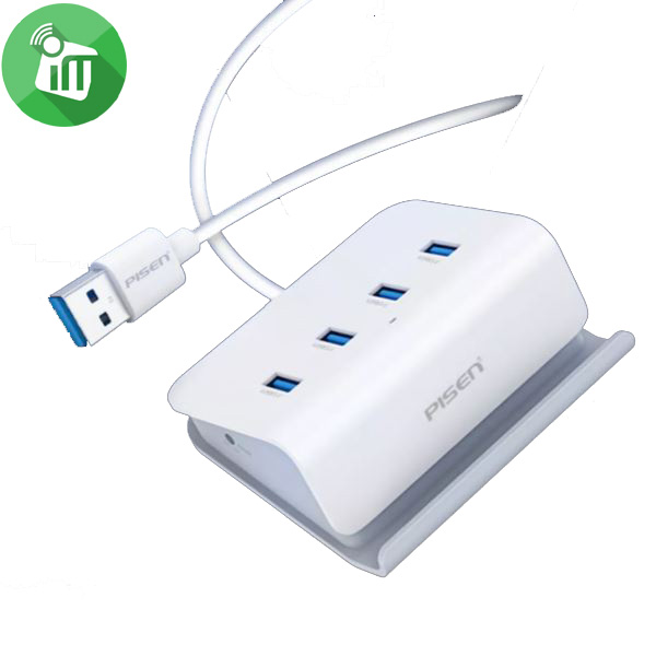 Pisen NJ-HB03 USB 3.0 To 4 USB HUB Converter II (1m)