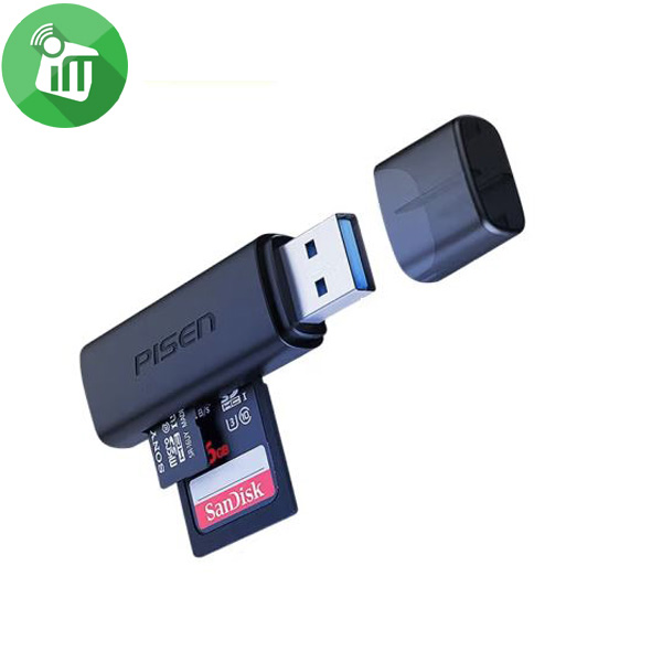 Pisen TS-E142 USB 3.0 2 IN 1 Card Reader