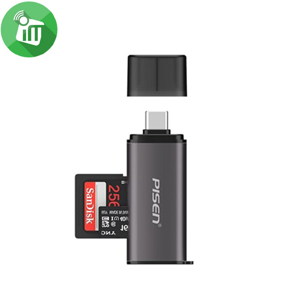 Pisen TS-E134 USB-C 2 IN 1 Card Reader
