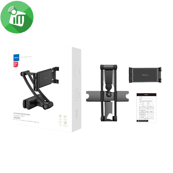 Rock Universal Car Headrest Mount Holder for Phone/ Tablet