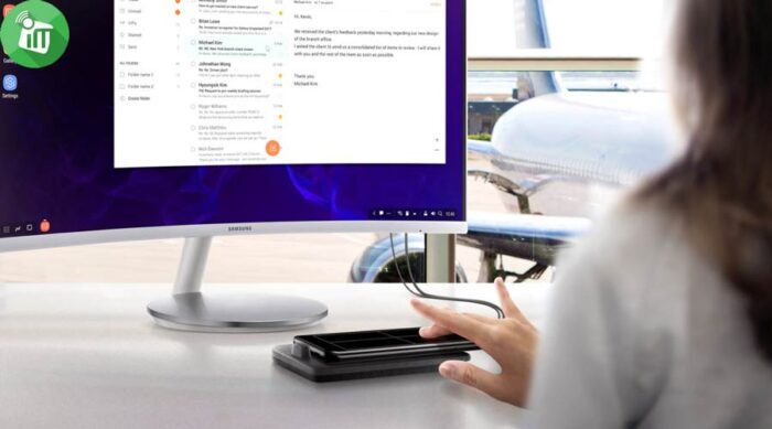 SAMSUNG Dex pad with wall charger