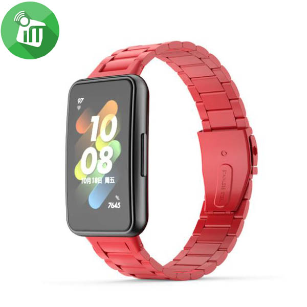 Stainless Steel T-Trees Band For Huawei Band 7 - Image 4