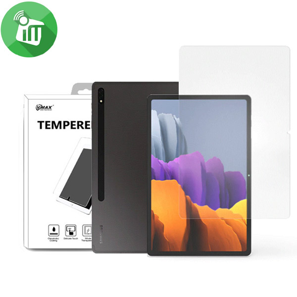 VMAX Tempered Glass Screen Protector 0.33MM 2.5D Normal Series For Samsung Galaxy Tab S8 Plus 12.4