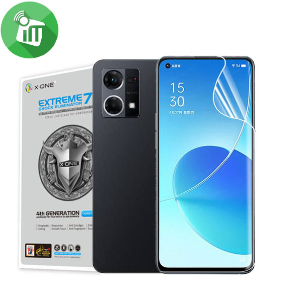 X.One Extreme Shock Eliminator (4th Generation) Screen Protector For Oppo Reno 7