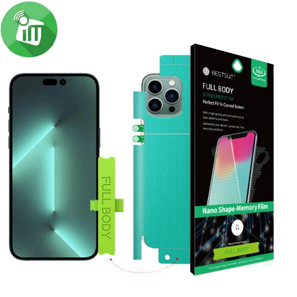 BESTSUIT Back Nano Shape Memory Full Body Film Protection Screen Protector for iPhone 14 Pro Max