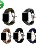 Braided Nylon Rope Bracelet Strap Band For iWatch (44/45/46/49mm)