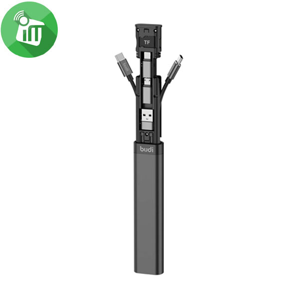 Budi DC516B 9-in-1 Multi-functional Cable Stick - Image 4