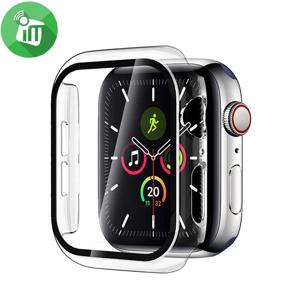 COTEetCI 25001 Crystal Shell PC Case For iWatch 4-6/SE (40mm)