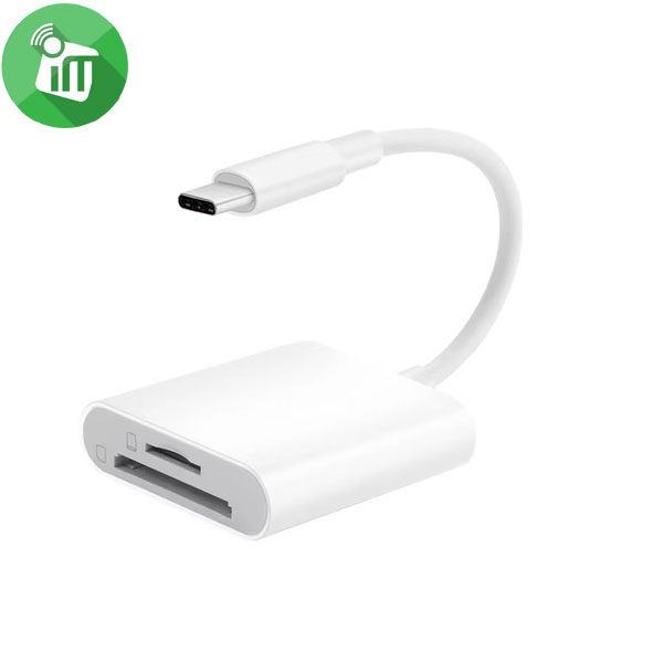 USB-C 2 in 1 Card Reader