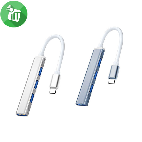 COTEetCI 83005 USB-C to 4 Port USB-A Mini Hub