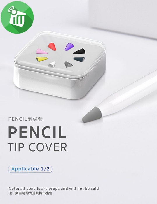 COTEetCI CS7072 Apple Pencil 1/2 Tip Cover