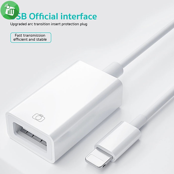 COTEetCI CS8857 Lightning to USB Camera Adapter