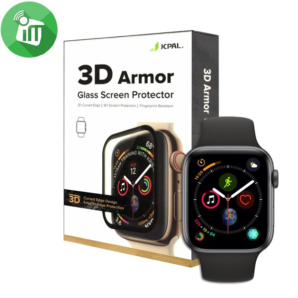 JCPAL Armor 3D Screen Protector For Apple Watch (40mm)/44mm