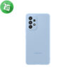 Soft silicone cover with a matte and smooth design. Slim and grippy cover. Protection of the frame and the back from scratches and bumps. A53 5G Silicone Cover