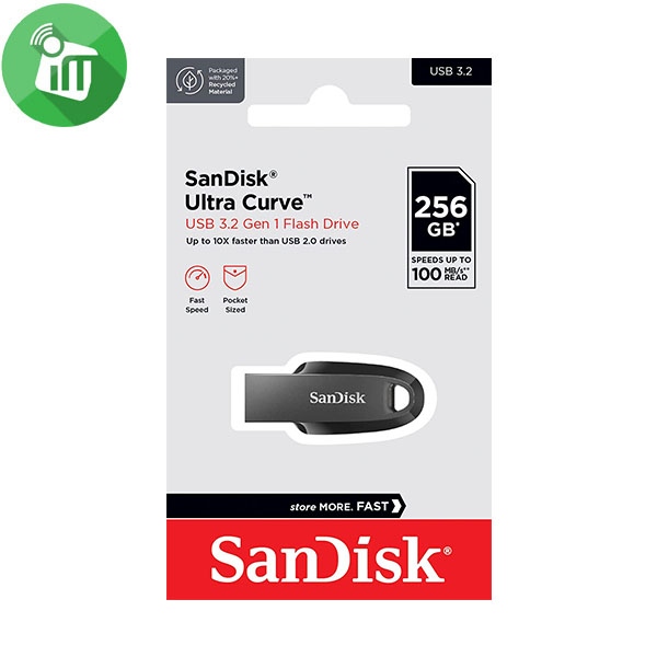 SanDisk Ultra Curve 3.2 Gen 1 Flash Drive 256GB