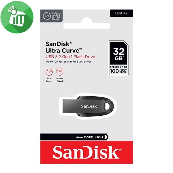 SanDisk Ultra Curve 3.2 Gen 1 Flash Drive 32GB