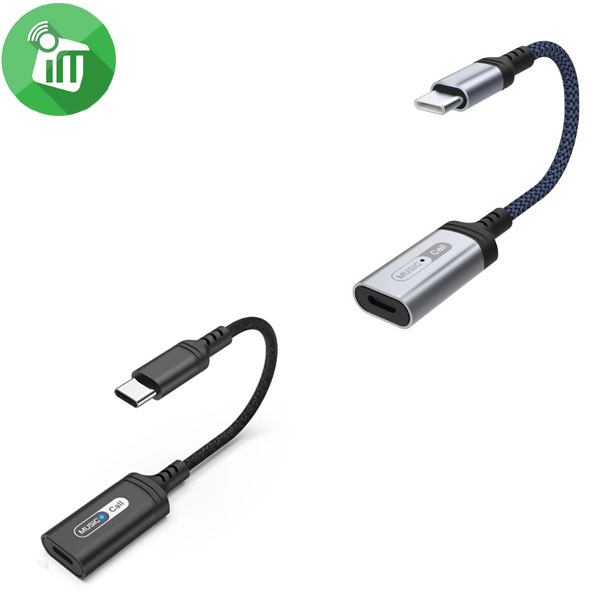 MH-306 USB C to Lightning Audio Adapter