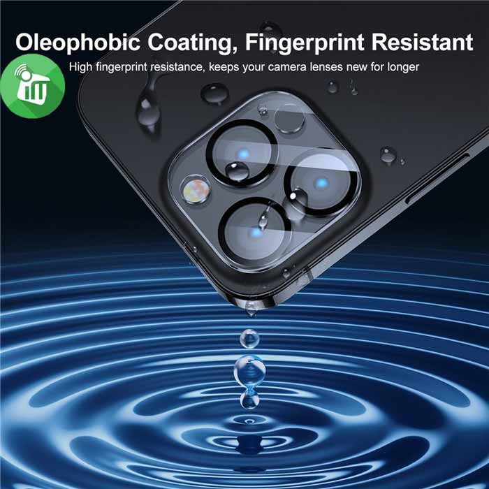 VMAX 3D Camera Lens Glass Screen Protector For Back Camera iPhone 14 Pro Max