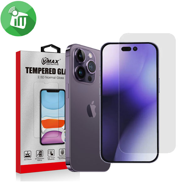 VMAX Tempered Glass Screen Protector 0.33MM 2.5D Normal Series For iPhone 14 Pro Max