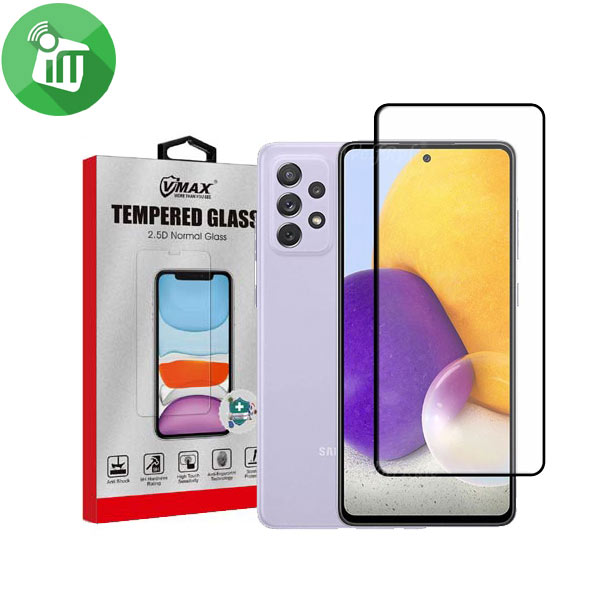 Vmax Screen Protector 2.5D Full Glue Full cover Tempered Glass For Samsung Galaxy A73 5G