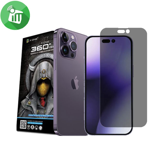 X.one 360° Privacy Anti-peeping LCD Screen Protector For iPhone 14 Pro Max