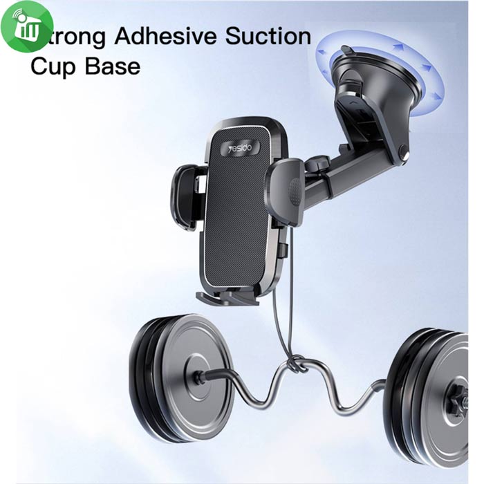 Yesido C139 Automatic Clip Suction Cup Car Holder