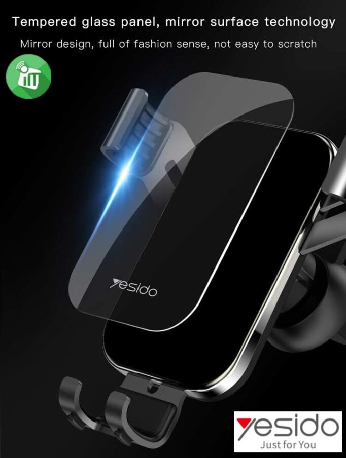 Yesido C87 Air Vent Phone Glass Car Holder