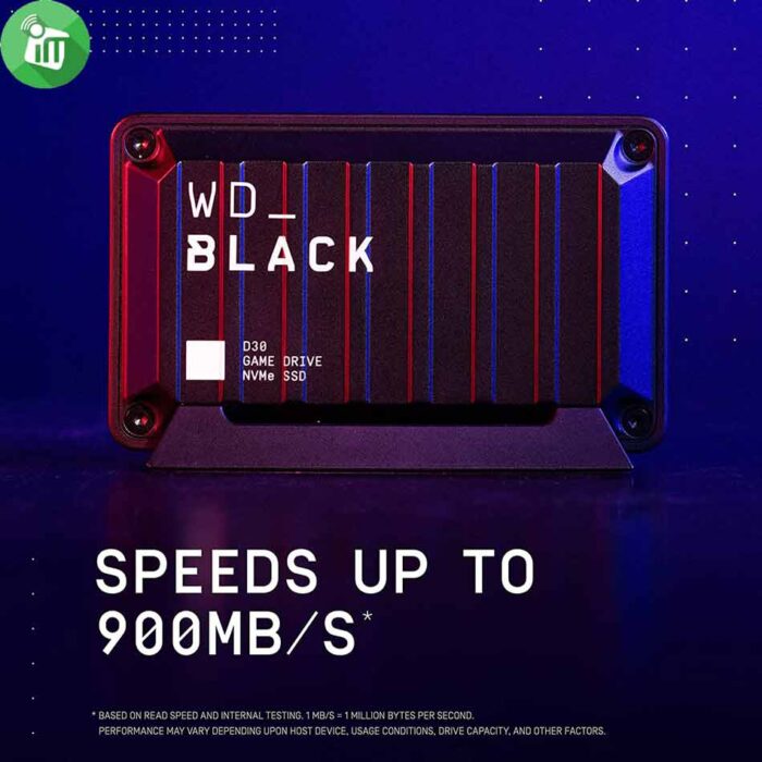  Western Digital D30 2TB Game Drive SSDD30 Game Drive