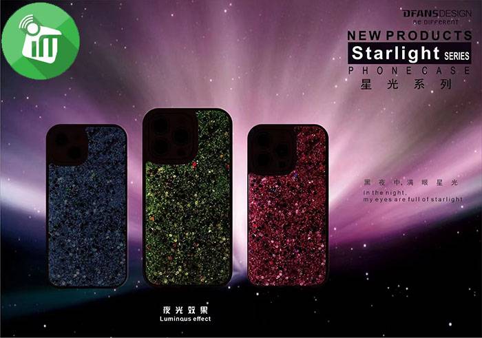 DfansDesign Starlight Series Hard Case For iPhone 14