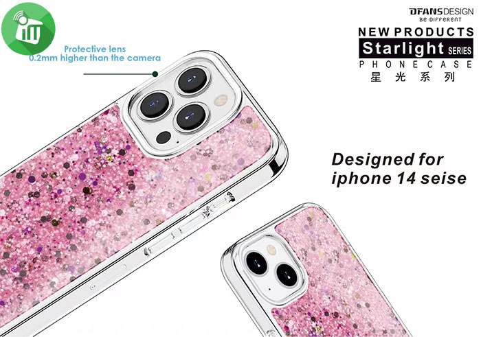 DfansDesign Starlight Series Hard Case For iPhone 14